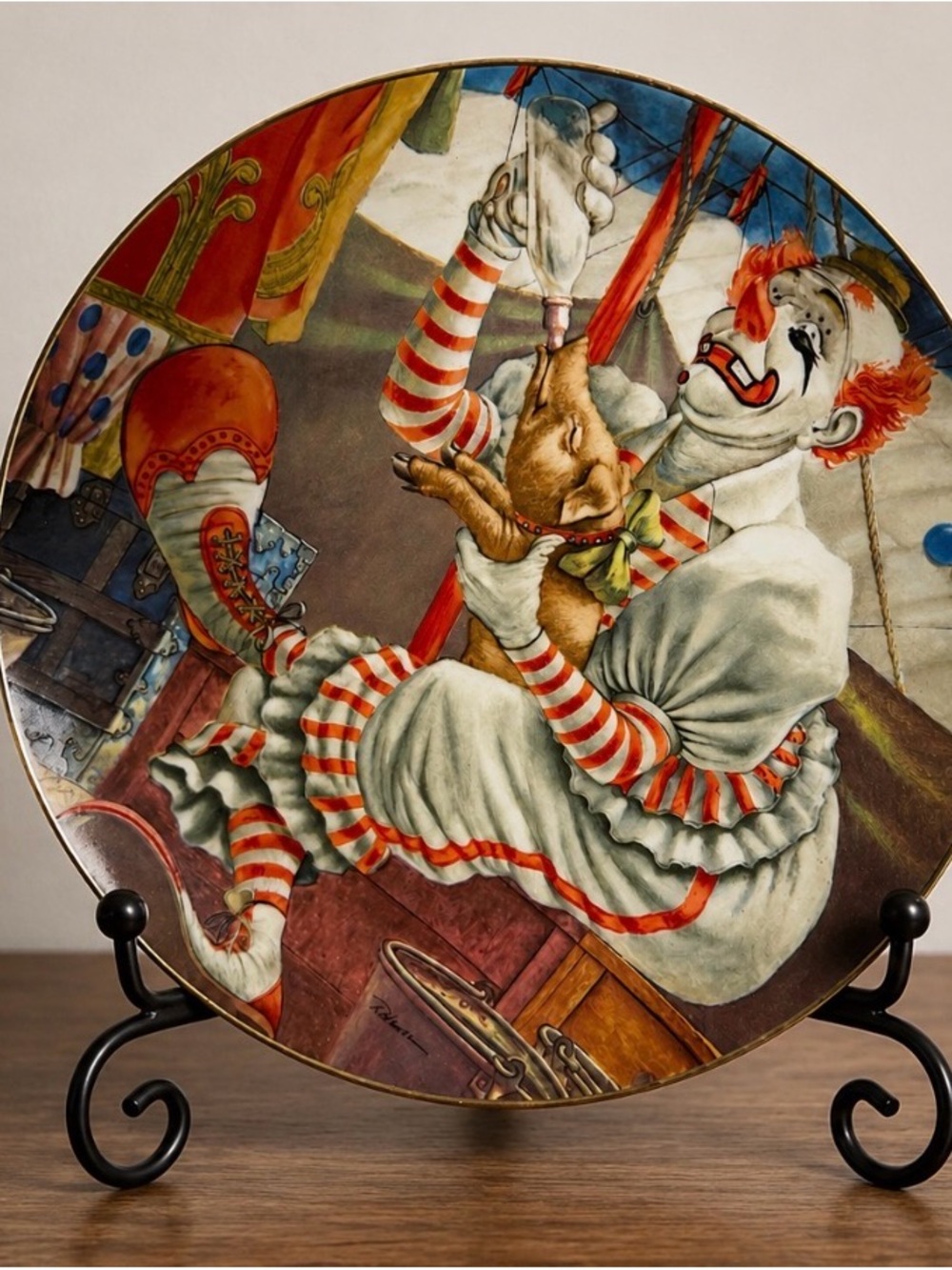 Felix Adler 1982 collectible - The Greatest Clowns of the Circus - perfect